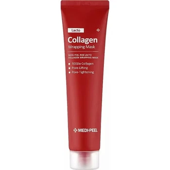 Маска для обличчя MEDIPEEL+ Lacto Collagen Wrapping Mask 70 ml — ліфтинг, пружність та відновлення шкіри