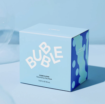 Очищувальна глиняна маска для обличчя BUBBLE Come Clean Detoxifying Clay Mask 45 мл