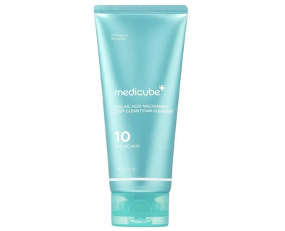 Пінка для вмивання Medicube Azelaic Acid Niacinamide Deep Clean Foam Cleanser 120 г для очищення пор та контролю себуму