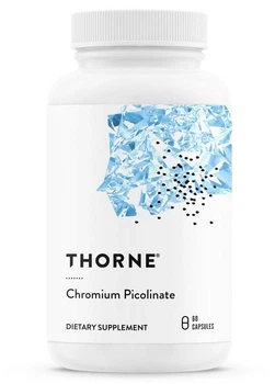 Піколінат хрому Thorne, Chromium Picolinate 500 мг, 60 капсул