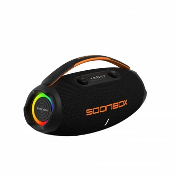 Портативна колонка Soonbox 60W 310х135х165 мм Чорна