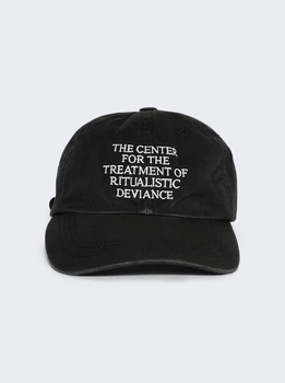 Кепка ERD Enfants Riches Deprimes Deviance 6 Panel Hat Black And White, унисекс, в чёрном цвете.