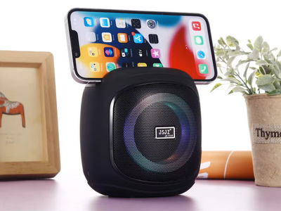 Портативная Bluetooth колонка JZ-1125 5 Вт RGB USB microSD AUX Черная