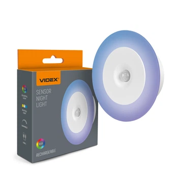 LED Светильник аккумуляторный с датчиком движения VIDEX VL-NL114W-G