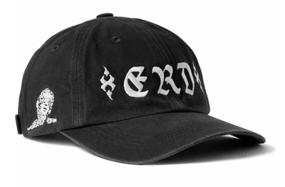 Кепка ERD Enfants Riches Déprimés Black Die In Bed 6-Panel Cap, унисекс, чёрная.