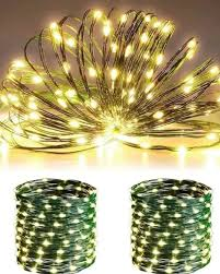 Светодиодная гирлянда "Роса" 100м 1000 LED с ПУ тёплый белый свет. LU1002