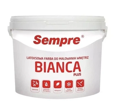 SEMPRE BIANCA PLUS Латексная интерьерная краска 10л