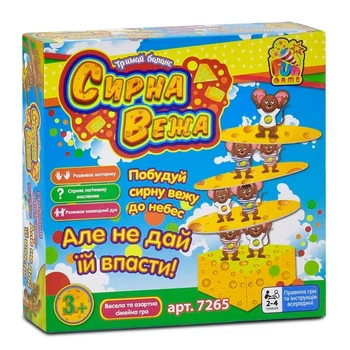 Настольная игра 7265 "Серная башня" "4FUN Game wood Club"