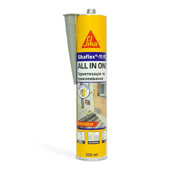 Клей-герметик Sika Sikaflex-11 FC Purform Сірий 300 мл