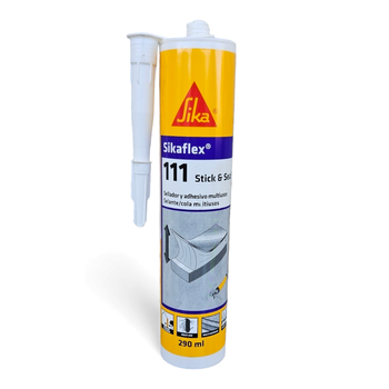 Клей-герметик еластичний Sika Sikaflex-111 Stick Seal Білий 290 мл