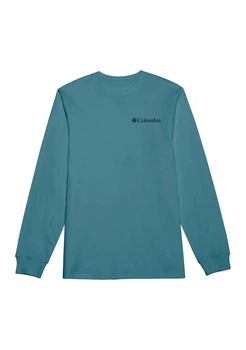 Мужской лонгслив Columbia 1160579192 (Синий XXL)