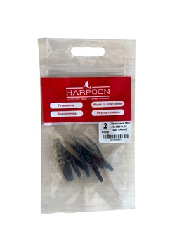 Приманка плаваюча ТЕП HARPOON JavaStick 2" 002 Графіт 10шт