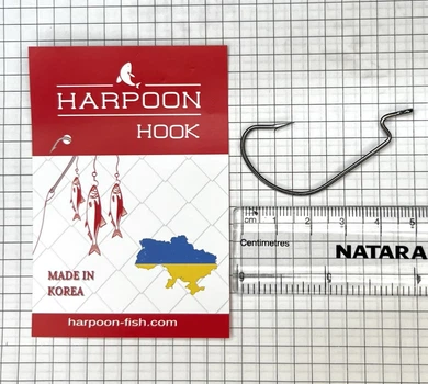 Гачки HARPOON OFFSET KOREA №5/0 3шт