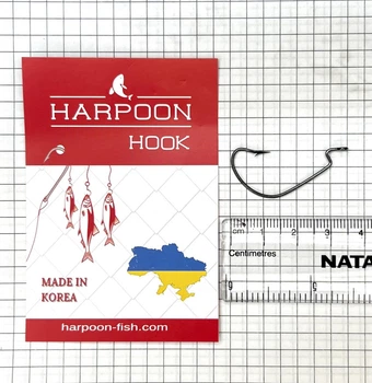 Гачки HARPOON OFFSET KOREA №1/0 5шт