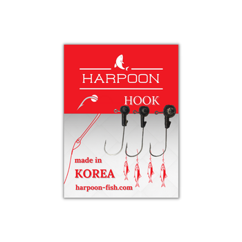 Набір Джиг-голівок HARPOON №4/0 (5,7,10г)