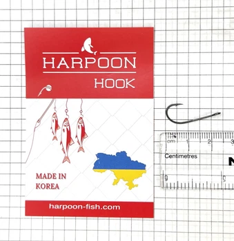 Гачки HARPOON BIG EAR KOREA №4 5шт