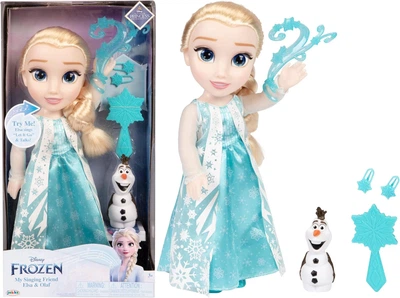 Лялька Співоча Ельза 35см і Олаф Холодне Серце Disney Frozen My Singing Friend Elsa Doll and Olaf Jakks 224261