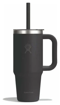 Термочашка Hydro Flask 700 ml Travel Tumbler Clear Lid (Black)