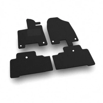 Двошарові килимки Sotra Premium Black для Acura MDX (mkIII)(гібрид)(1-2 ряд) 2013-2020 (ST 04667-PR-Black)