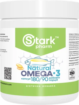 Омега Stark Pharm Natural Omega 3 180 капсул (24195)