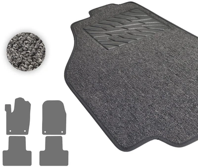 Текстильні килимки Pro-Eco Graphite для Dodge Durango (mkIII)(1-2 ряд) 2015→ (PE 2091535)