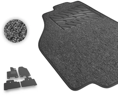 Текстильні килимки Pro-Eco Graphite для Acura MDX (mkIII)(гібрид)(1-2 ряд) 2013-2020 (PE 2004667)