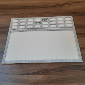Коврик фетровый для рукоделия, работы с бисером, XL, 35х28 см