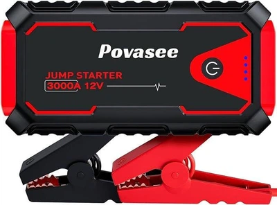 Автомобильный пусковой стартер Povasee A30 Jump Starter Power Bank 3000A 12V, 74Wh