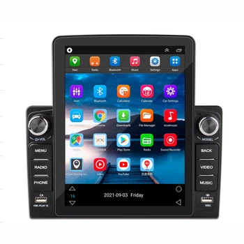 Автомагнитола 2DIN Android с экраном 9.5, с CarPlay Android Auto GPS WiFi Bluetooth, мультимедийный центр 9582A