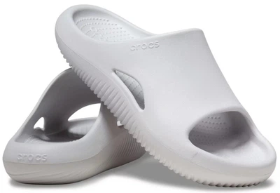 Чоловічі крокси шльопанці Crocs Mellow Recovery Slide Atmosphere (46-47, сірий)