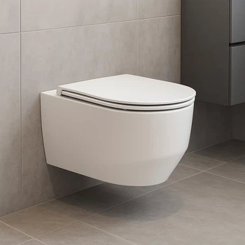 Унітаз підвісний Devit Art 3.0 3030140W безобідковий з кришкою soft-close, Vortex Flush, білий матовий