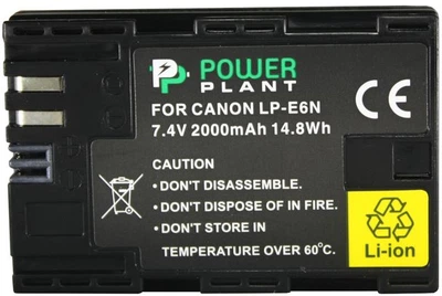 Bateria PowerPlant do Canon LP-E6N (DV00DV1405)