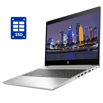 Ультрабук HP ProBook 445R G6 / 14" (1920x1080) IPS / AMD Ryzen 3 3200U (2 (4) ядра по 2.6 - 3.5 GHz) / 8 GB DDR4 / 256 GB SSD / AMD Radeon Vega 3 Graphics / WebCam / Win 11 Pro б/у