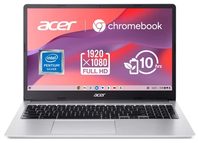 Ноутбук Acer Chromebook 315 CB315-4H-C2ST (NX.KB9EU.001), 15.6" IPS Full HD, Intel Celeron N4500, 8 ГБ RAM, 128 ГБ eMMC