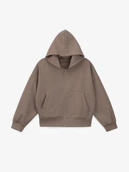 Толстовка однотонна для дівчинки GENUA 26011 134 см Кавовий shop (2000999645082)