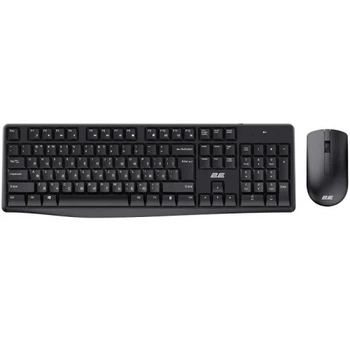 Комплект беспроводной MK390, Black, USB; Мышь: 1200 dpi, 3 кнопки 2E (teh0028314)