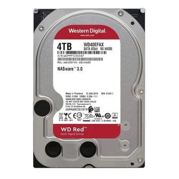 Жорсткий диск 3.5" 4Tb Red, SATA3, 256 Мб, 5400 об/хв (WD40EFAX) Western Digital (teh0028633)