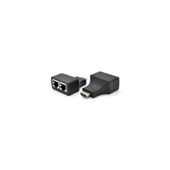 Адаптер HDMI extender passive 30m 2xCAT5E/6 720P 1080P Voltronic (YT-SCPE HDMI/2P-30m720P)
