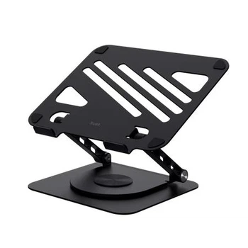 Подставка для ноутбука до 16" Zeff, Black, металлическая, регулируемая высота и угол наклона Trust (2000003489466)