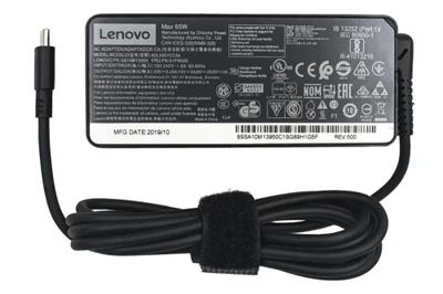Блок питания для ноутбуков Black, Type-C, 65 Вт, 20V/3.25A; 15V/3A; 9V/2A; 5V/2A Lenovo (teh0028770)
