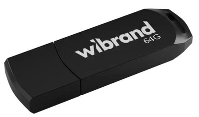 Флеш накопитель USB 64Gb Mink, Black, USB 2.0 (WI2.0/MI64P4B) Wibrand (teh0029074)