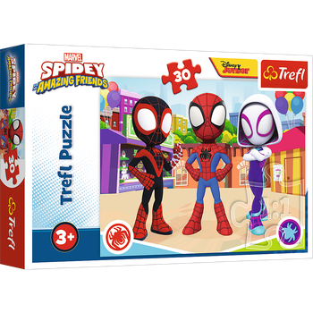 Puzzle Trefl Przygody Spiday"a i przyjaciół 30 elementów 18285 (5900511182859)