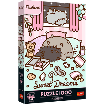Puzzle Trefl Premium Plus Pusheen 1000 elementów 12080 (5900511120806)