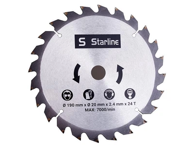 Лезо по дереву Starline GV HL-76334-26