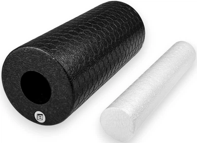 Масажний ролик EasyFit LightWeight EF-2035-1 33х14 масажер для спини, стоп Чорний (56003341)