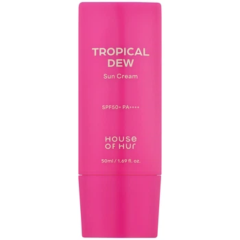 Увлажняющий солнцезащитный крем для лица SPF50+ PA++++ House of Hur Tropical Dew Sun Cream, 50 мл