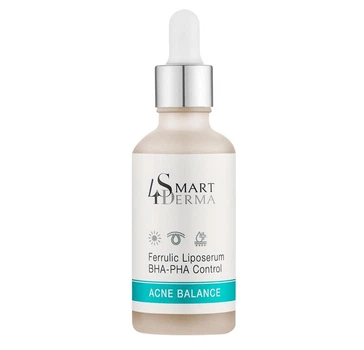 Ліпосомальна сироватка з феруловою кислотою Акне Баоанс Smart4Derma Acne Balance FERRULIC LIPOSERUM BHA-PHA CONTROL 50мл