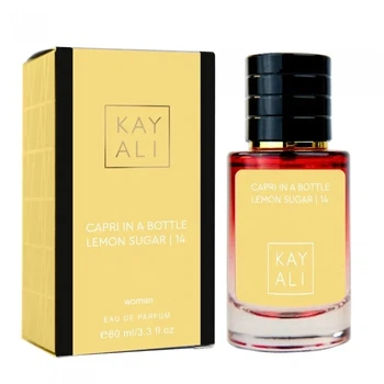 Жіноча парфумована вода No Brand версія Kayali Capri in a Bottle Lemon Sugar | 14, 60 ml