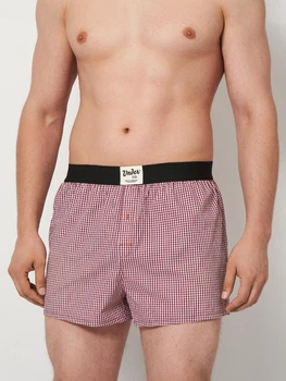 Чоловічі труси-шорти UnderCO Base Collection “Wine Check” | Size M
