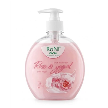 Крем-мыло жидкое RoNi Rose & Yogurt 450 г